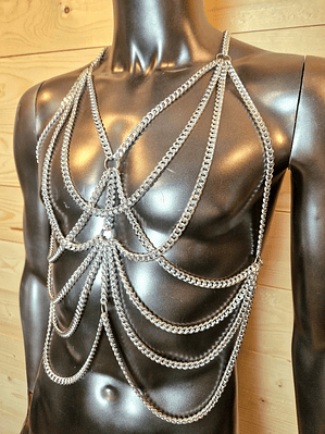 ARNES CADENA PLATEADO