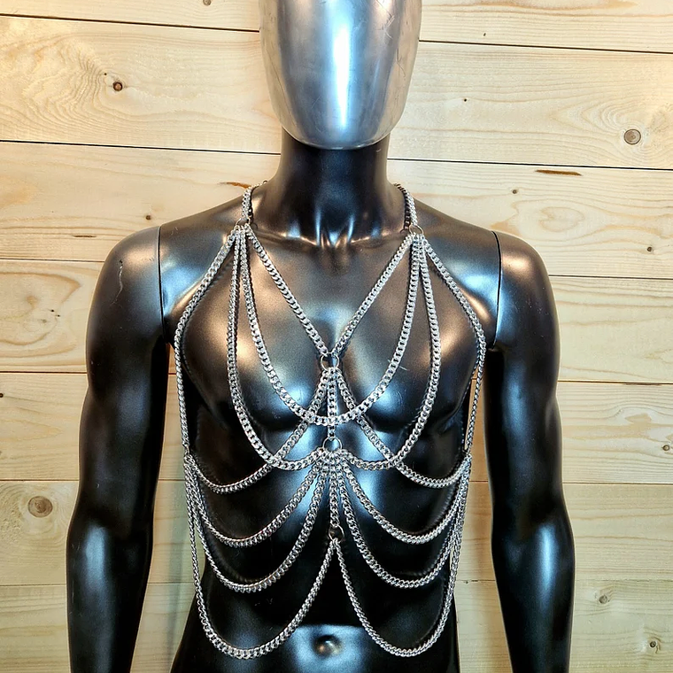 ARNES CADENA PLATEADO 6