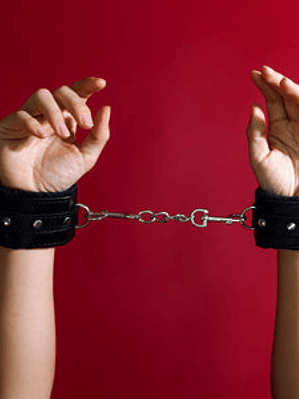 ESPOSAS CUERO SINTETICO NEGRO