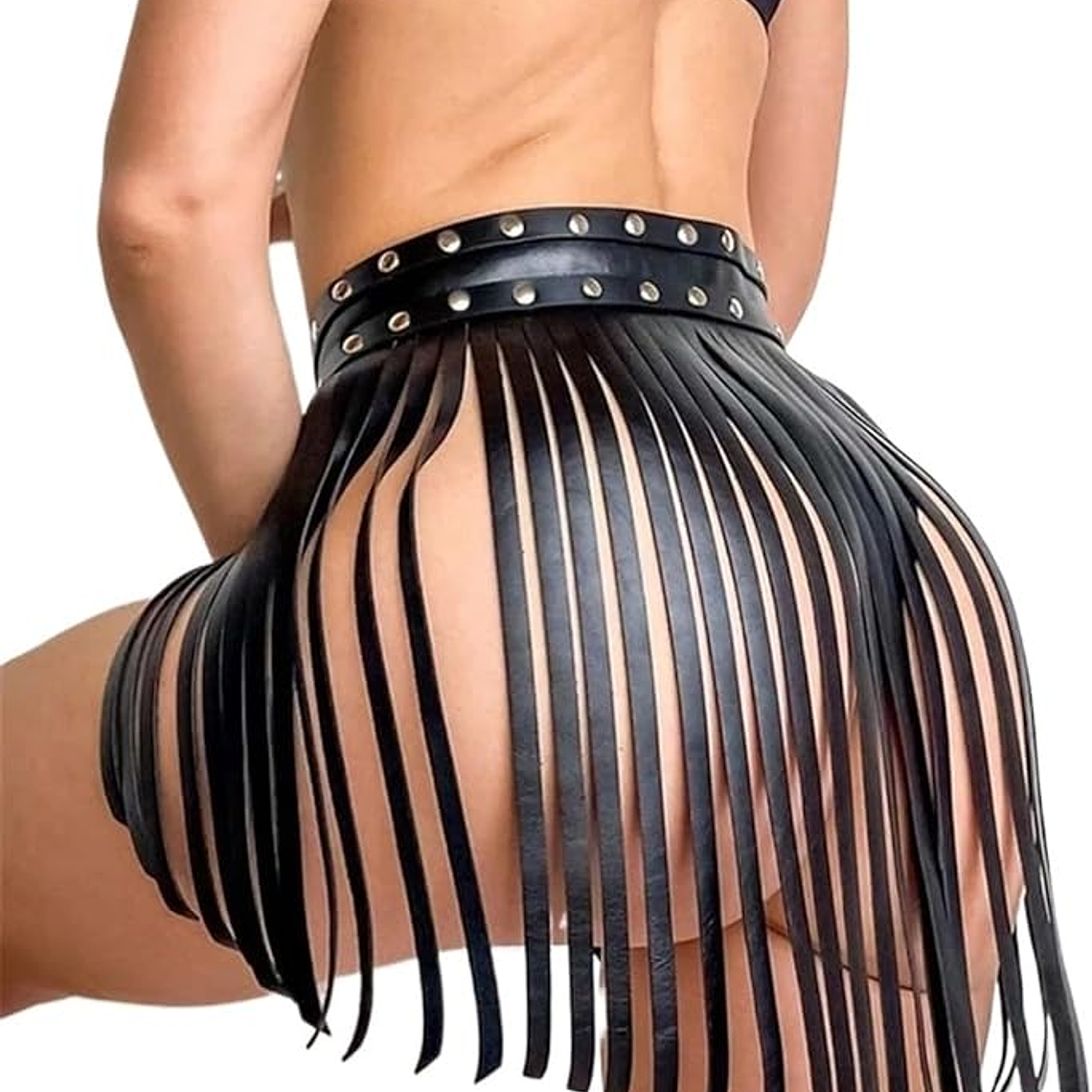 FALDA EN CUERO SINTETICO UNISEX 2