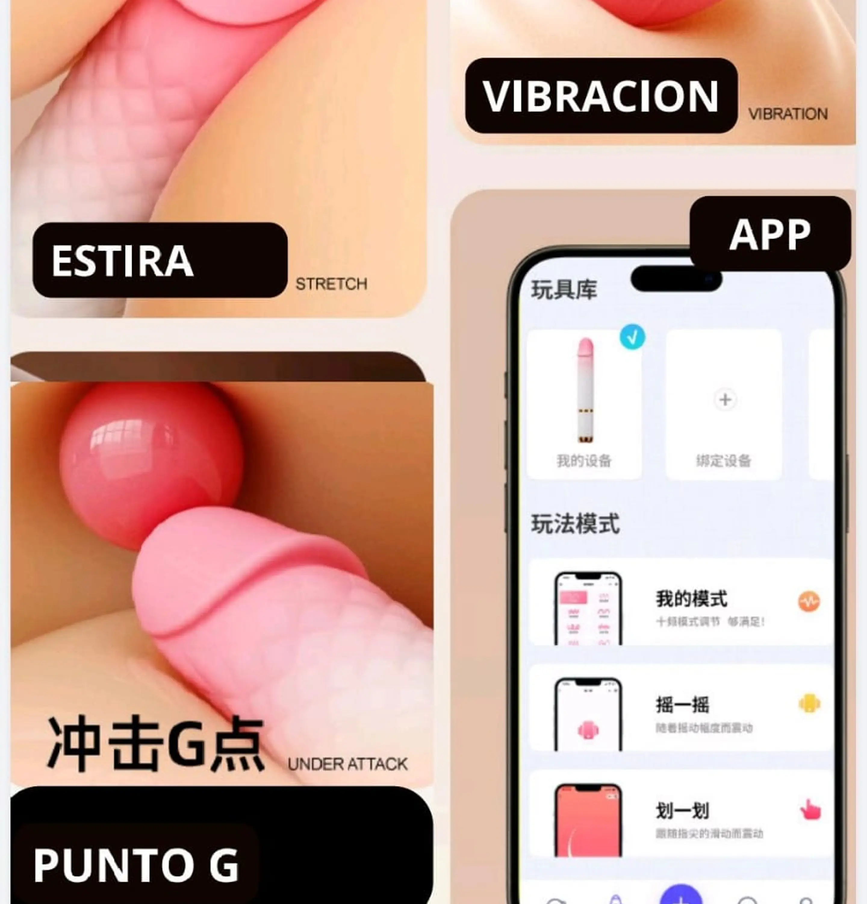 VIBRADOR ROYAL ARES RECARGABLEMACHINE 1