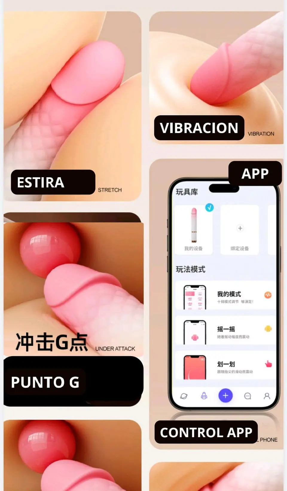 VIBRADOR ROYAL ARES RECARGABLEMACHINE 1
