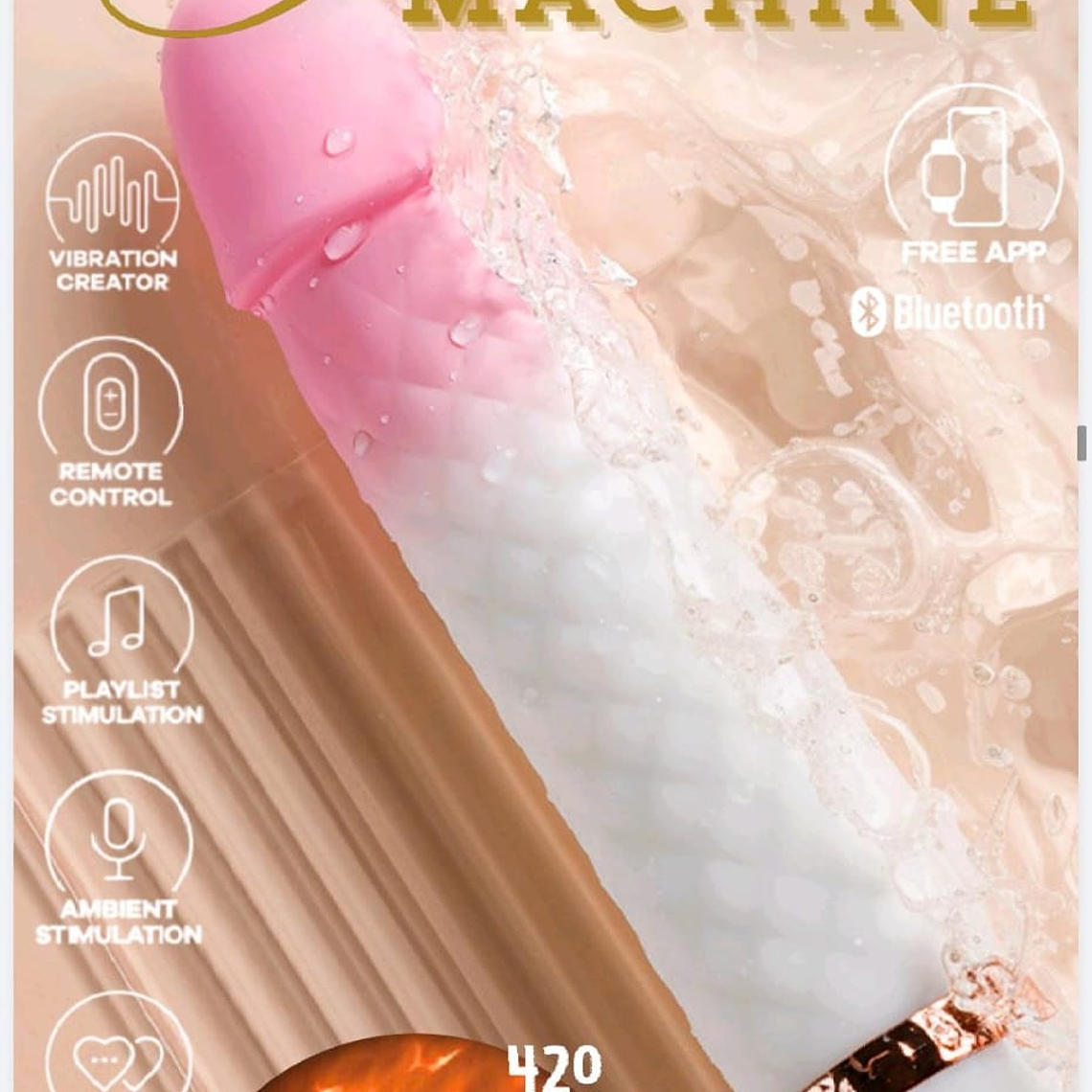 VIBRADOR ROYAL ARES RECARGABLEMACHINE 2