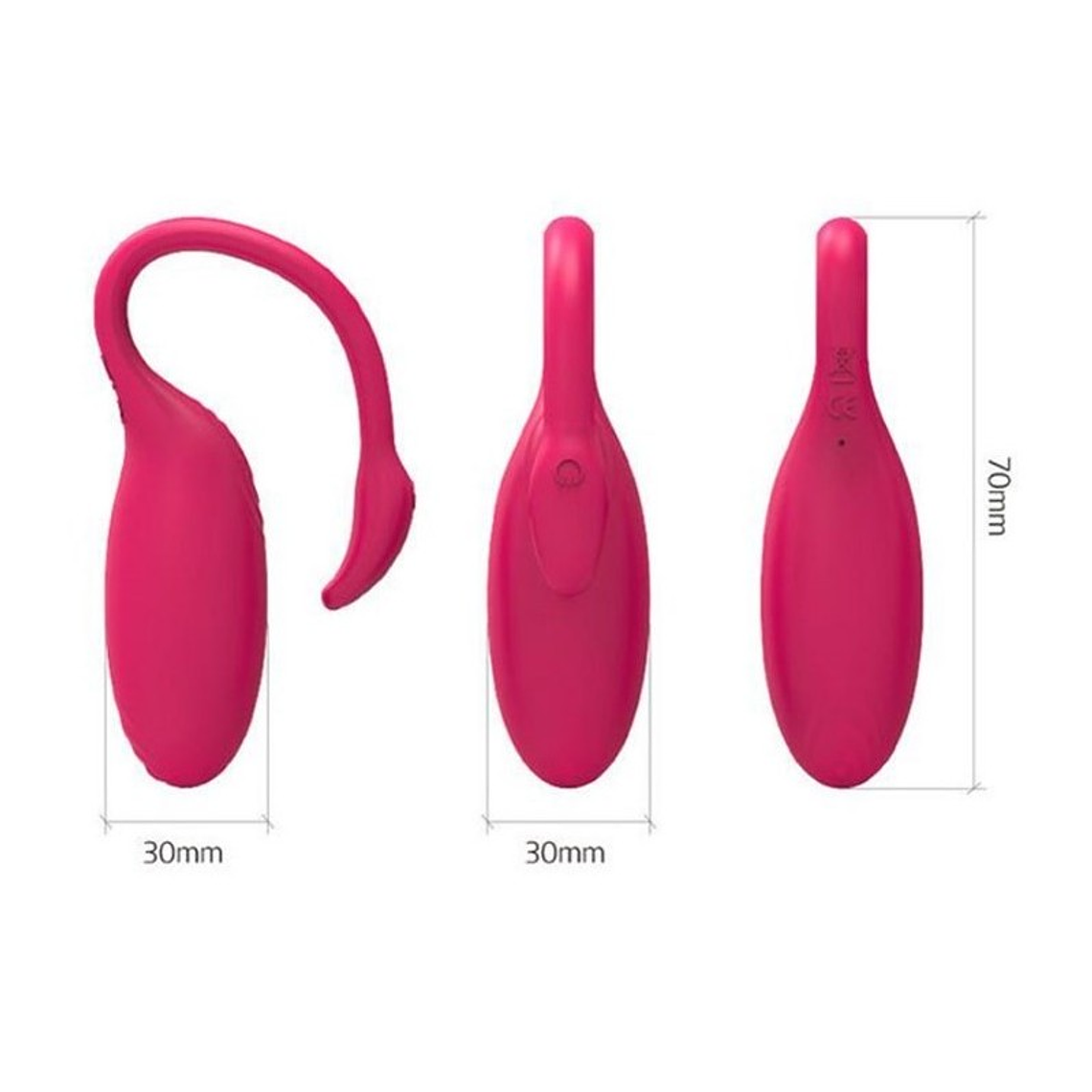 Vibrador remoto Flamingo Magic motion 6