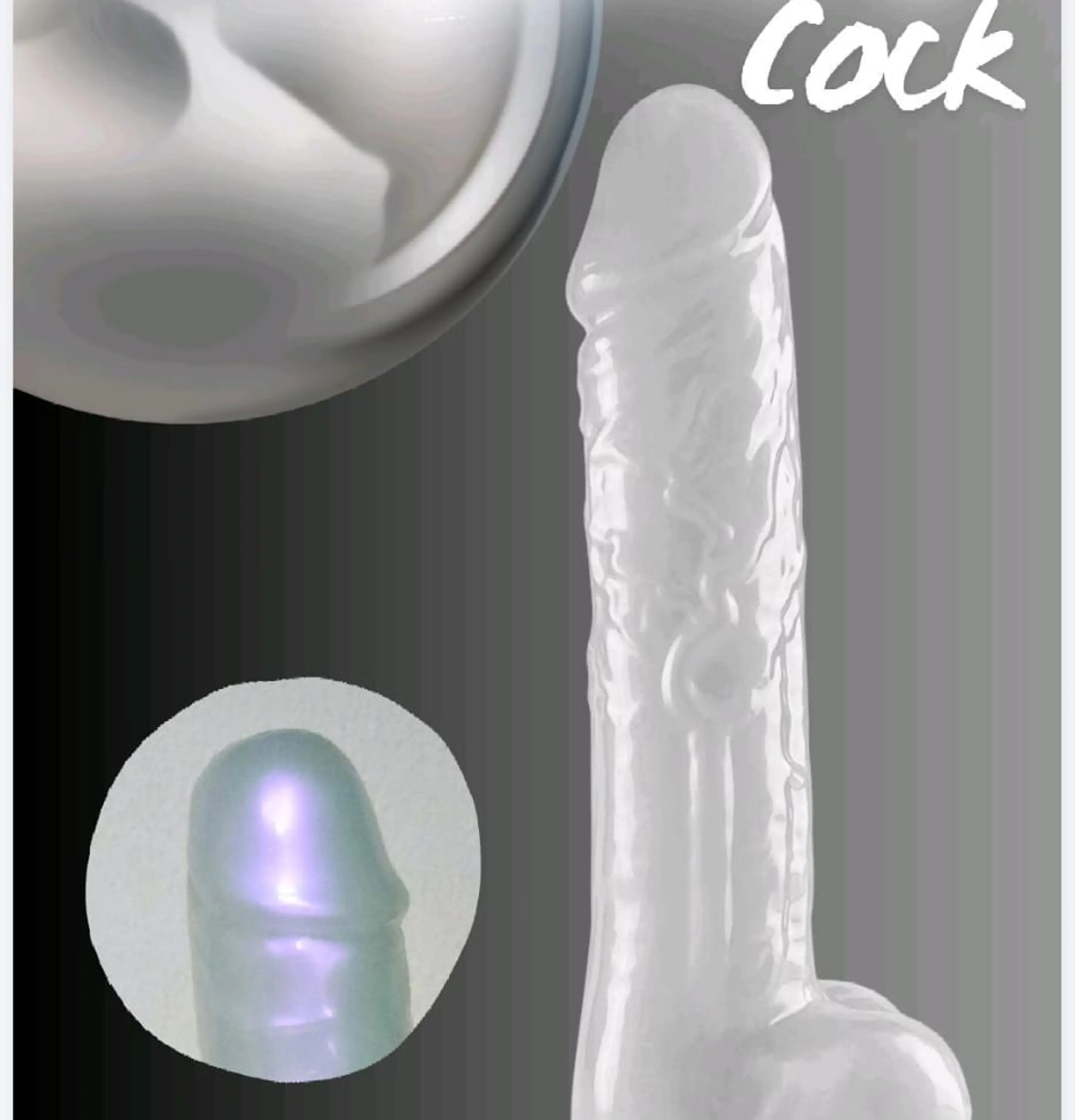 DILDO SILICONADO LANCES 2