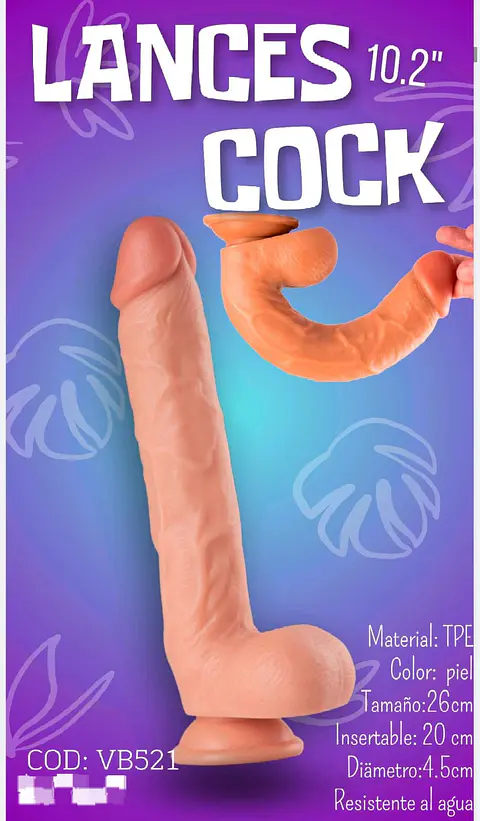 DILDO REALISTA LANCES COCK