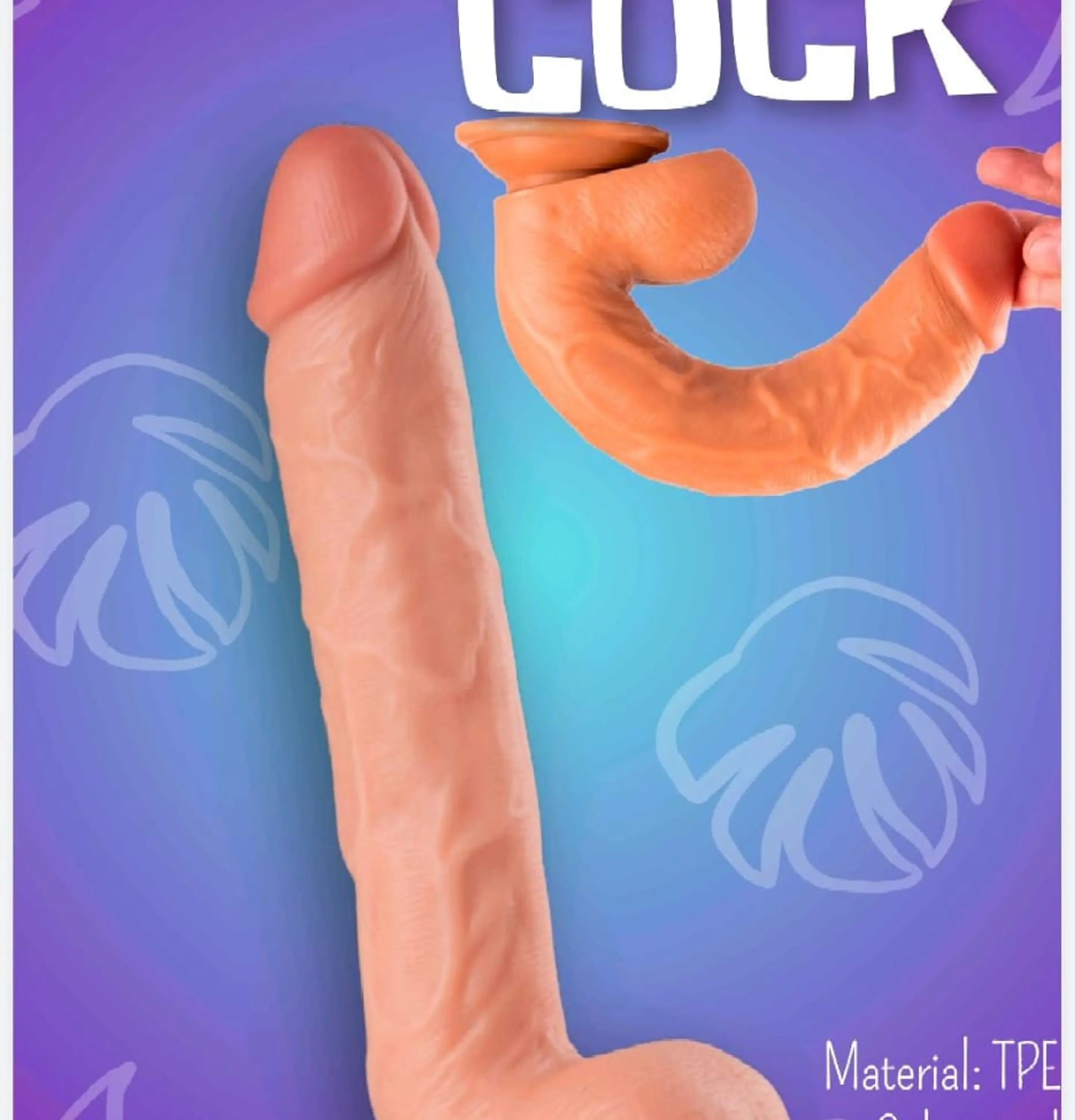 DILDO REALISTA LANCES COCK 1