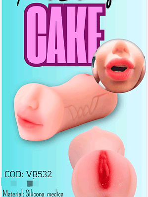 MASTURBADOR BOCA  CAKE