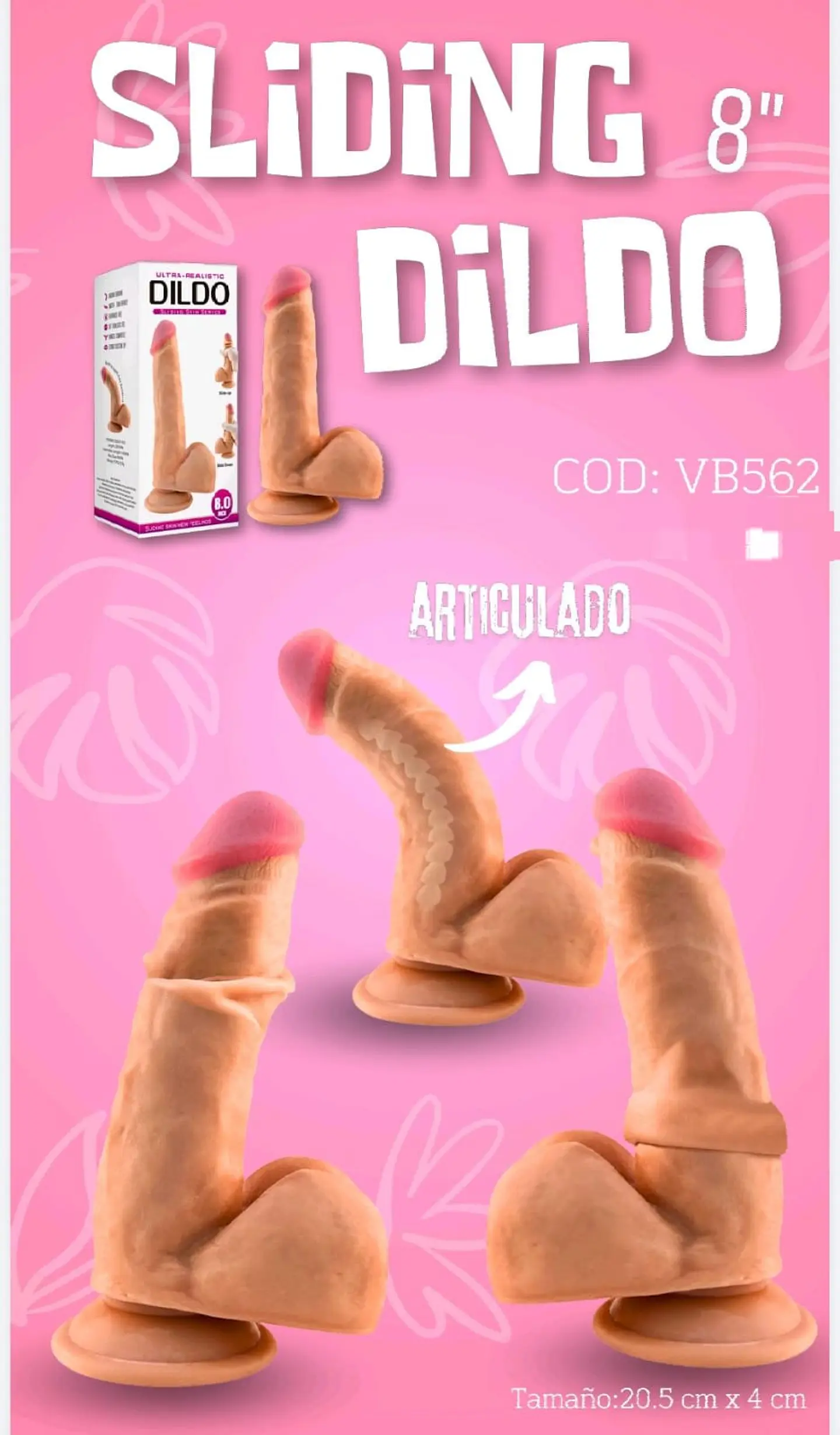 DILDO SLIDING 8