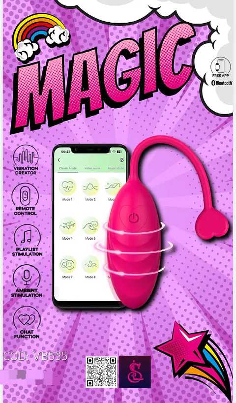 HUEVO VIBRADOR MAGIC