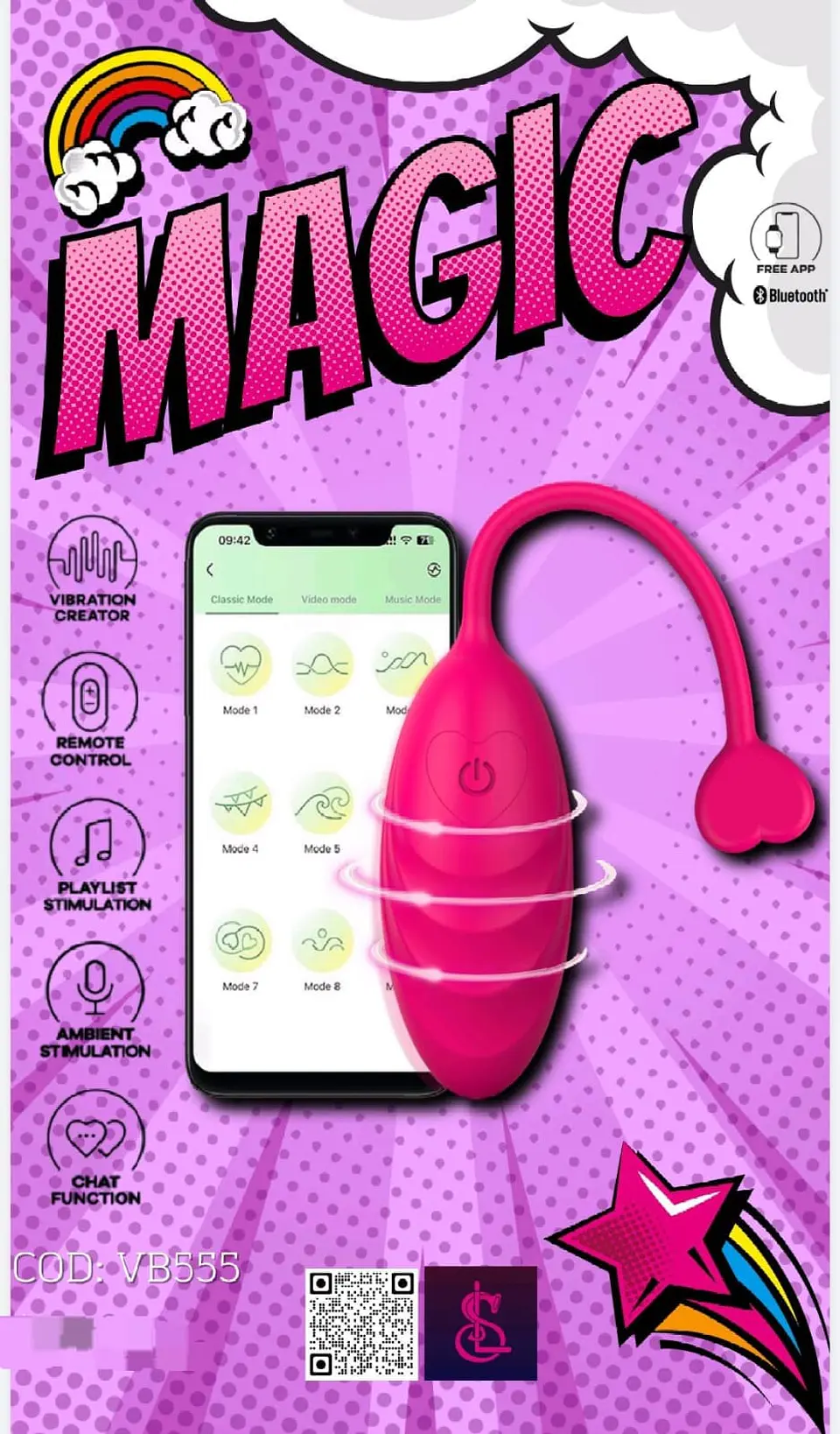 HUEVO VIBRADOR MAGIC 1