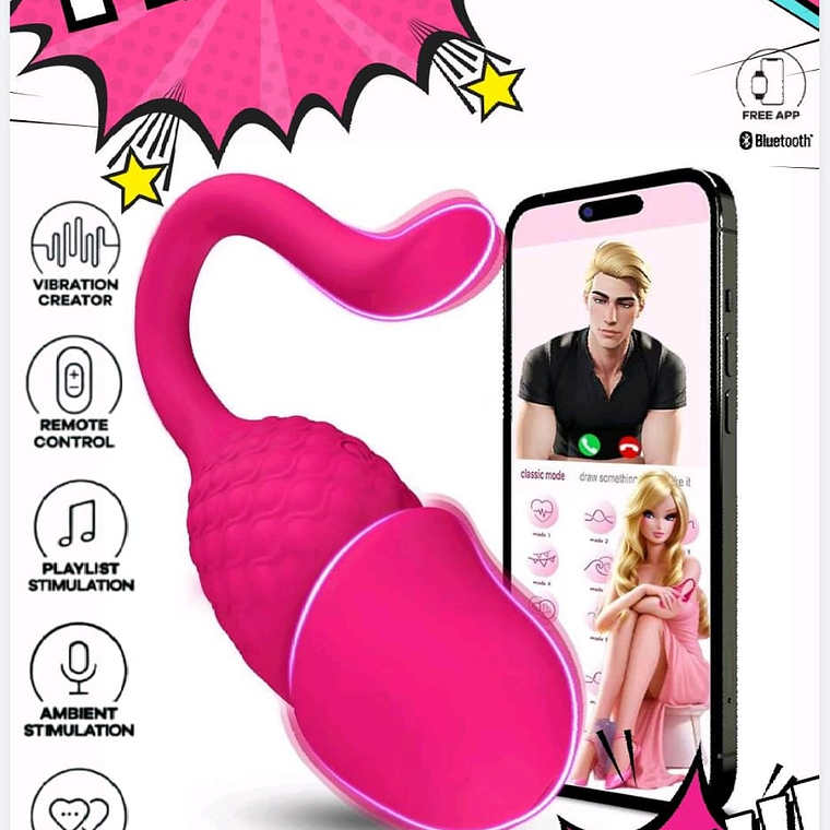 HUEVO VIBRADOR PINKY 1