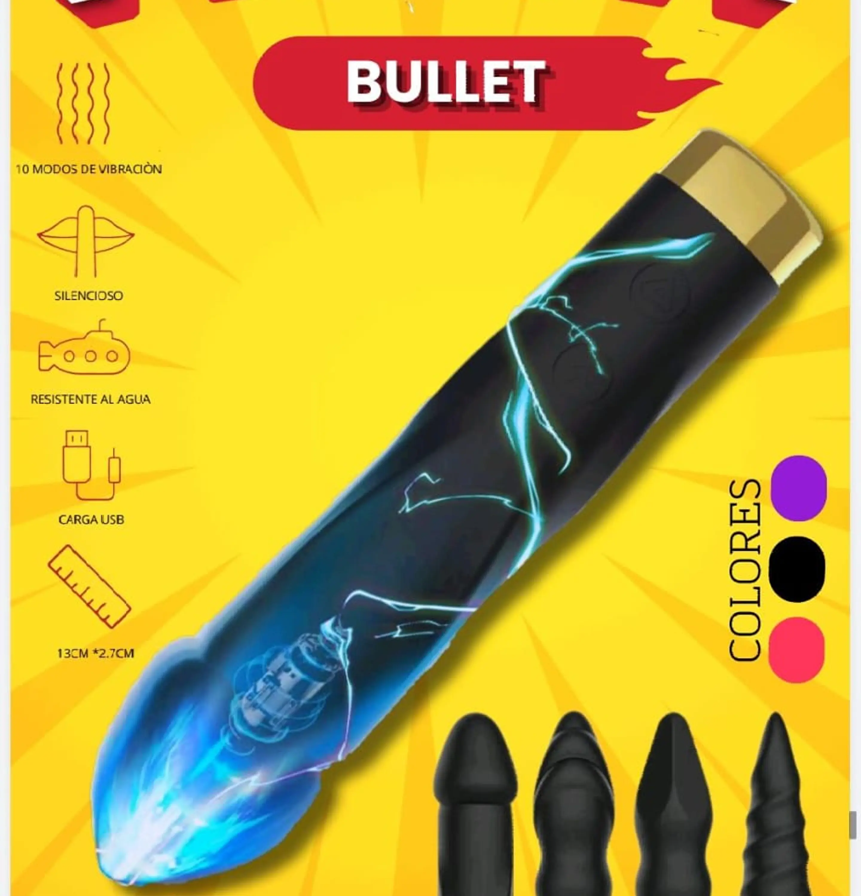 BALA VIDRADOR BULLT FLASH 1