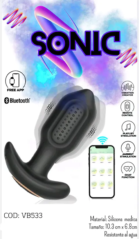 VIBRADOR PROSTATICO PLUS DONIC