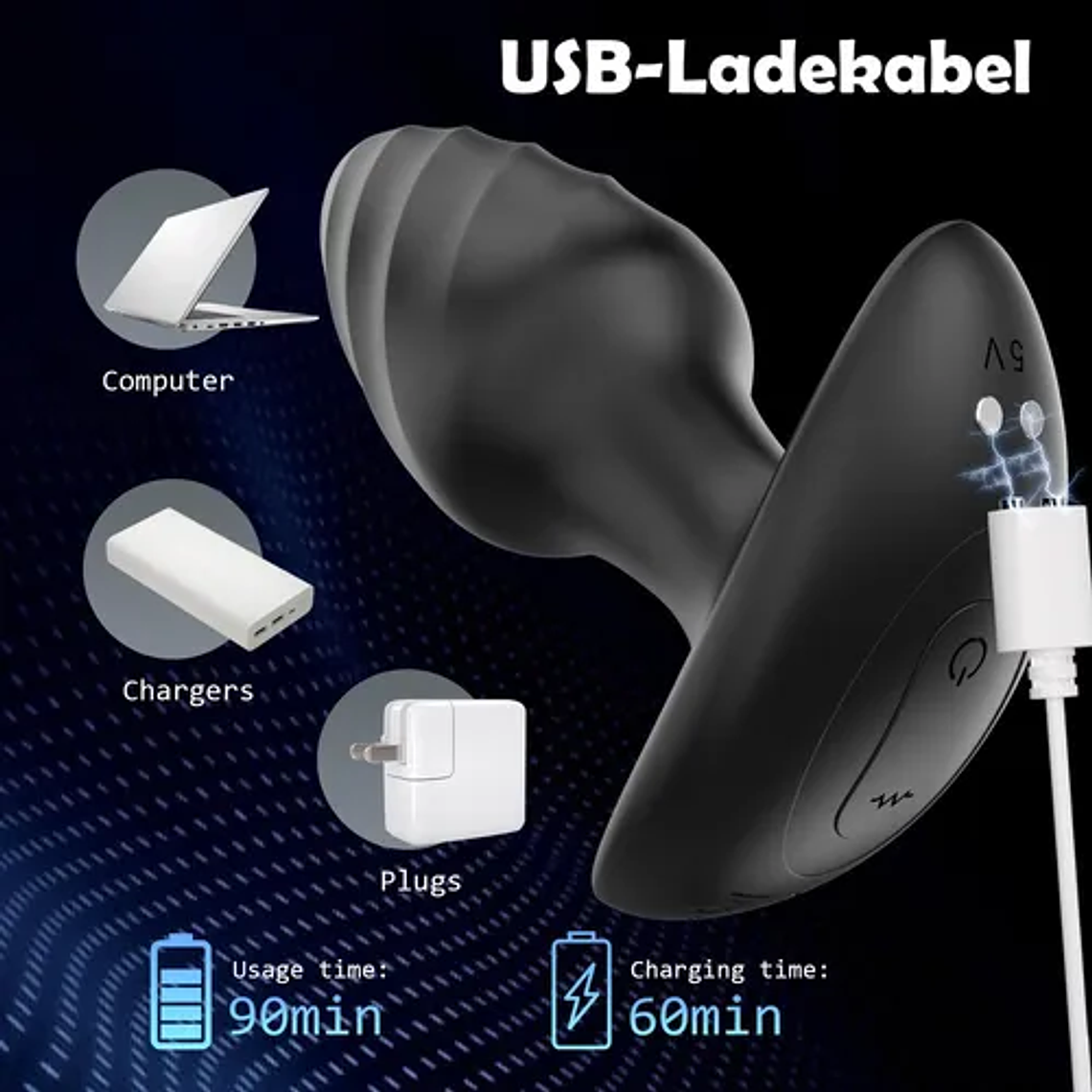 VIBRADOR PROSTATICO PLUS DONIC 2