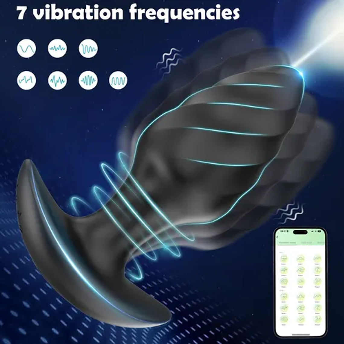 VIBRADOR PROSTATICO PLUS DONIC 4