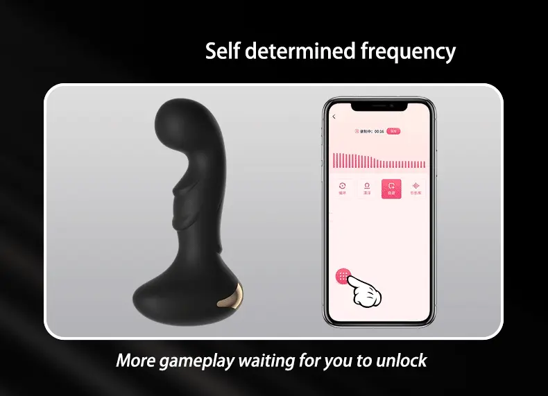 Vibrador Anal con Control remoto por aplicación 4