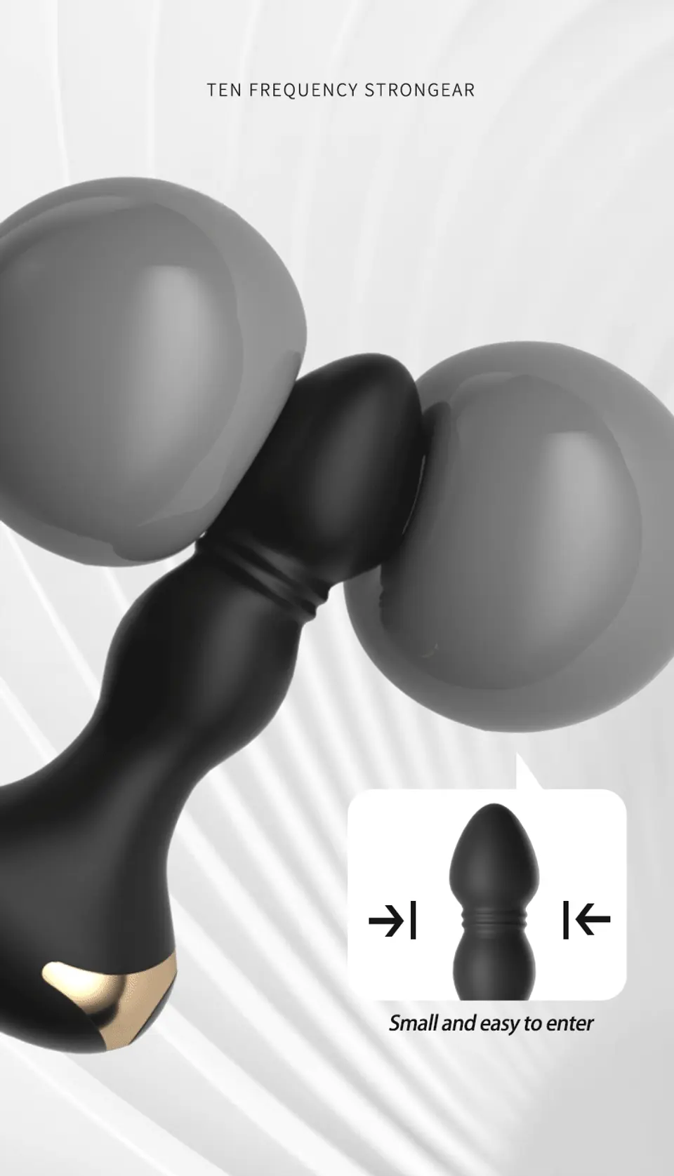 Vibrador Anal con Control remoto por aplicación 6