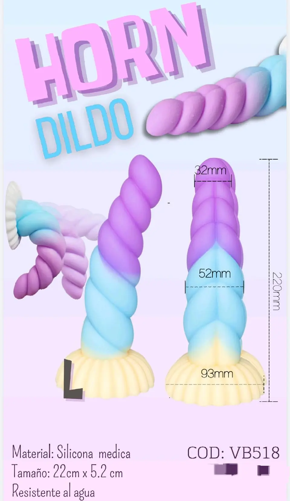 DILDO TENTACULO HORN 1
