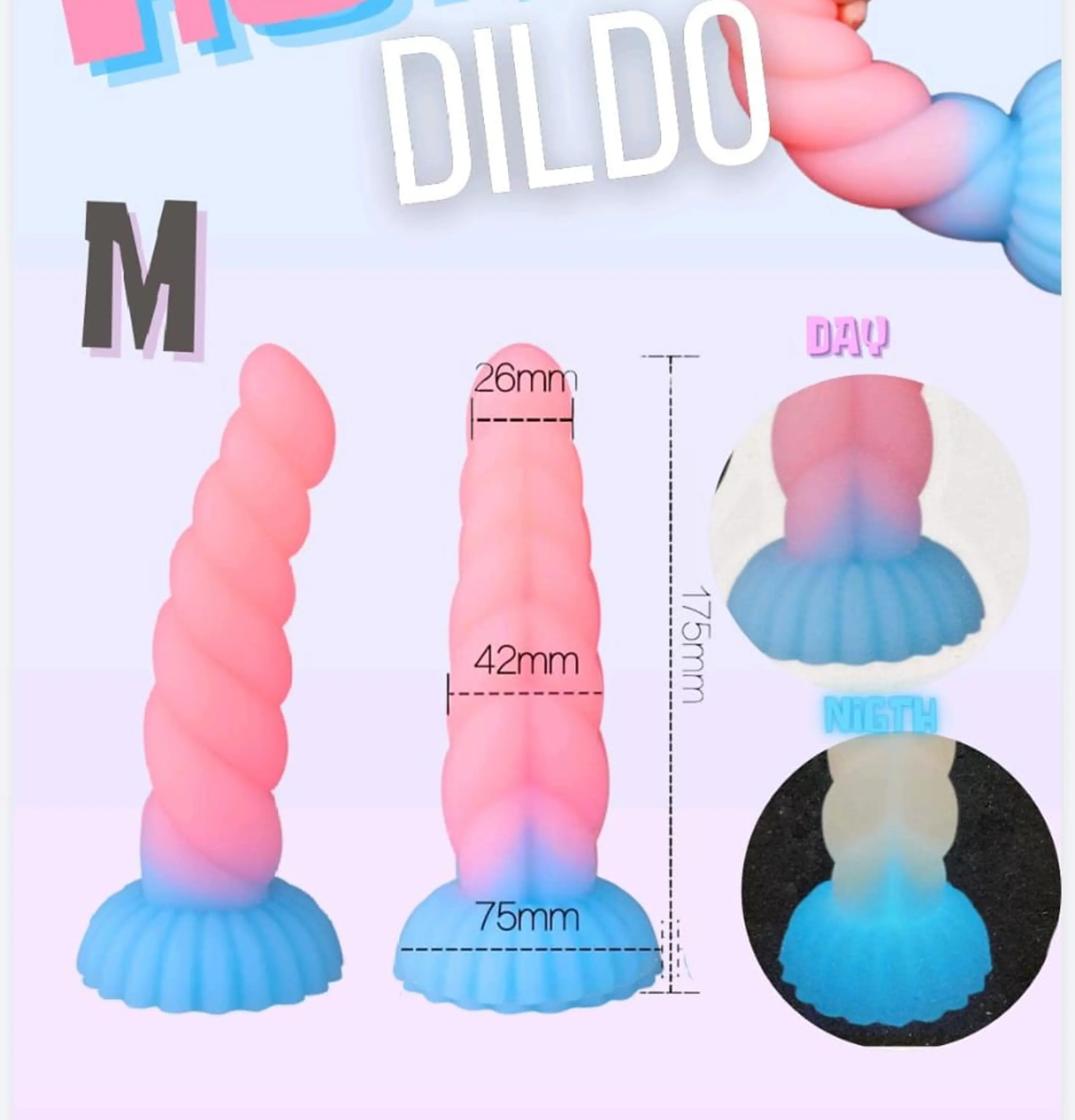 DILDO TENTACULO HORN M 1