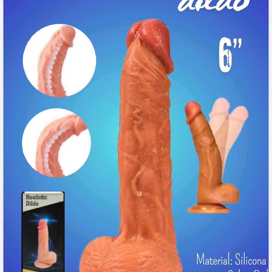 DILDO CONSOLADOR REAISTICO MEN 6