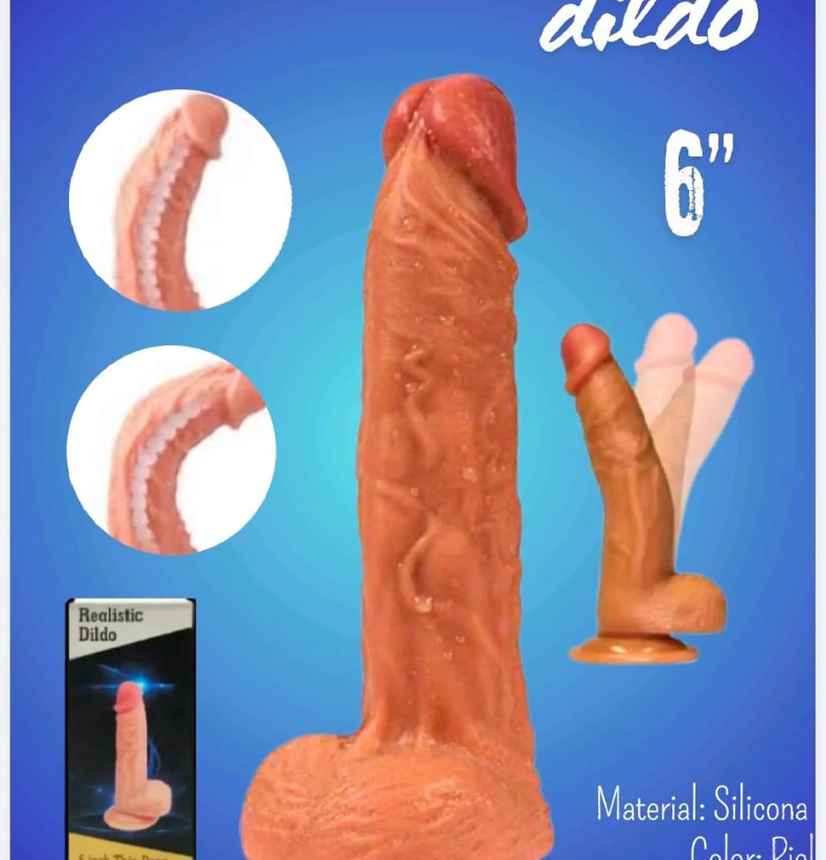 DILDO CONSOLADOR REAISTICO MEN 6