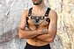 Arnés de cuero Sint para hombre Negro ·4 - Miniatura 4