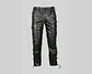PANTALON EN CUERO SINTETICO CON CUERDA LATERAL - Miniatura 7