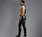 PANTALON EN CUERO SINTETICO LISO - Miniatura 1