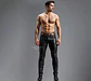 PANTALON EN CUERO SINTETICO LISO - Miniatura 3