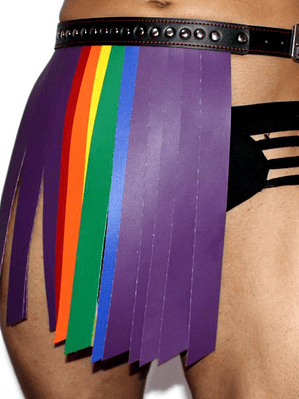 FALDA EN CUERO SINTETICO PARA HOMBRE COLORES