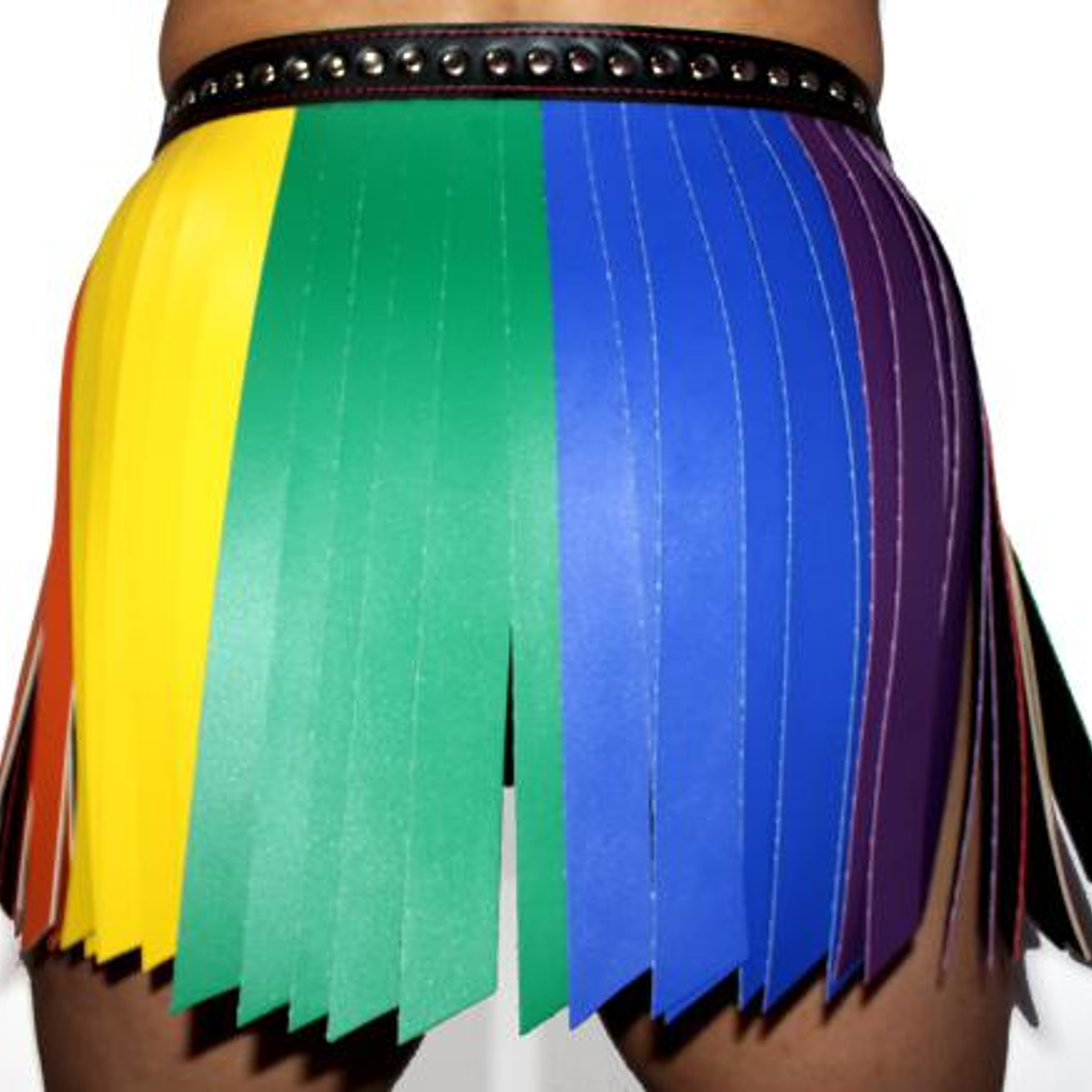 FALDA EN CUERO SINTETICO PARA HOMBRE COLORES 2