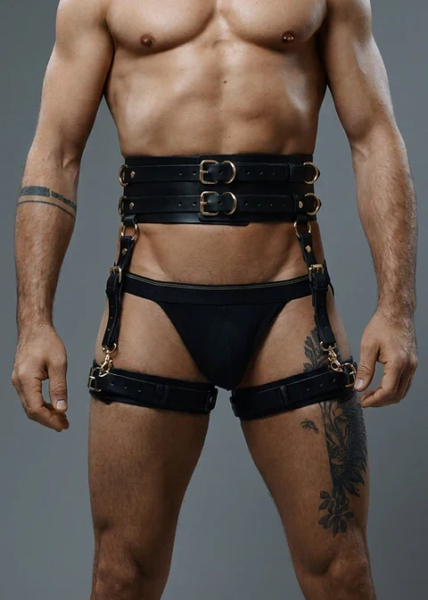 Arnés de bondage para hombres “Blaze”