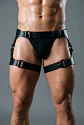 Arnés inferior de cuero para hombre ONYX - Miniatura 2