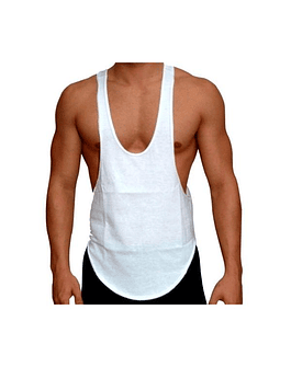 Camiseta Sin Mangas Bodybuilding Gym String Sin
