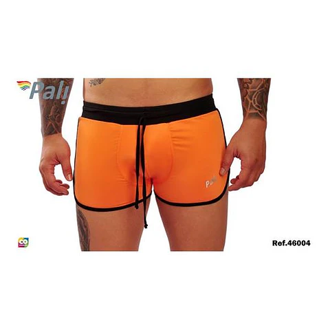 BAÑADOR SHORT CORTO CON REALCE
