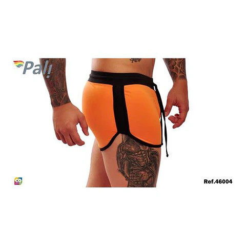 BAÑADOR SHORT CORTO CON REALCE