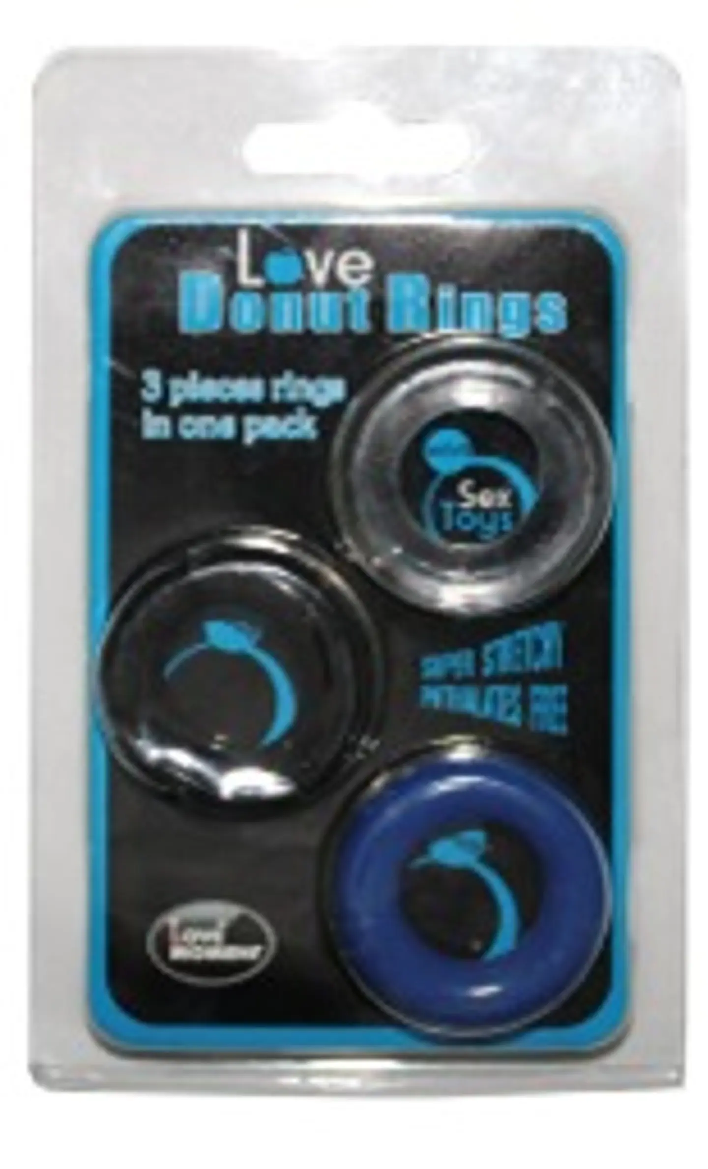 Tres Anillos Retardante Para Pene Kit 3