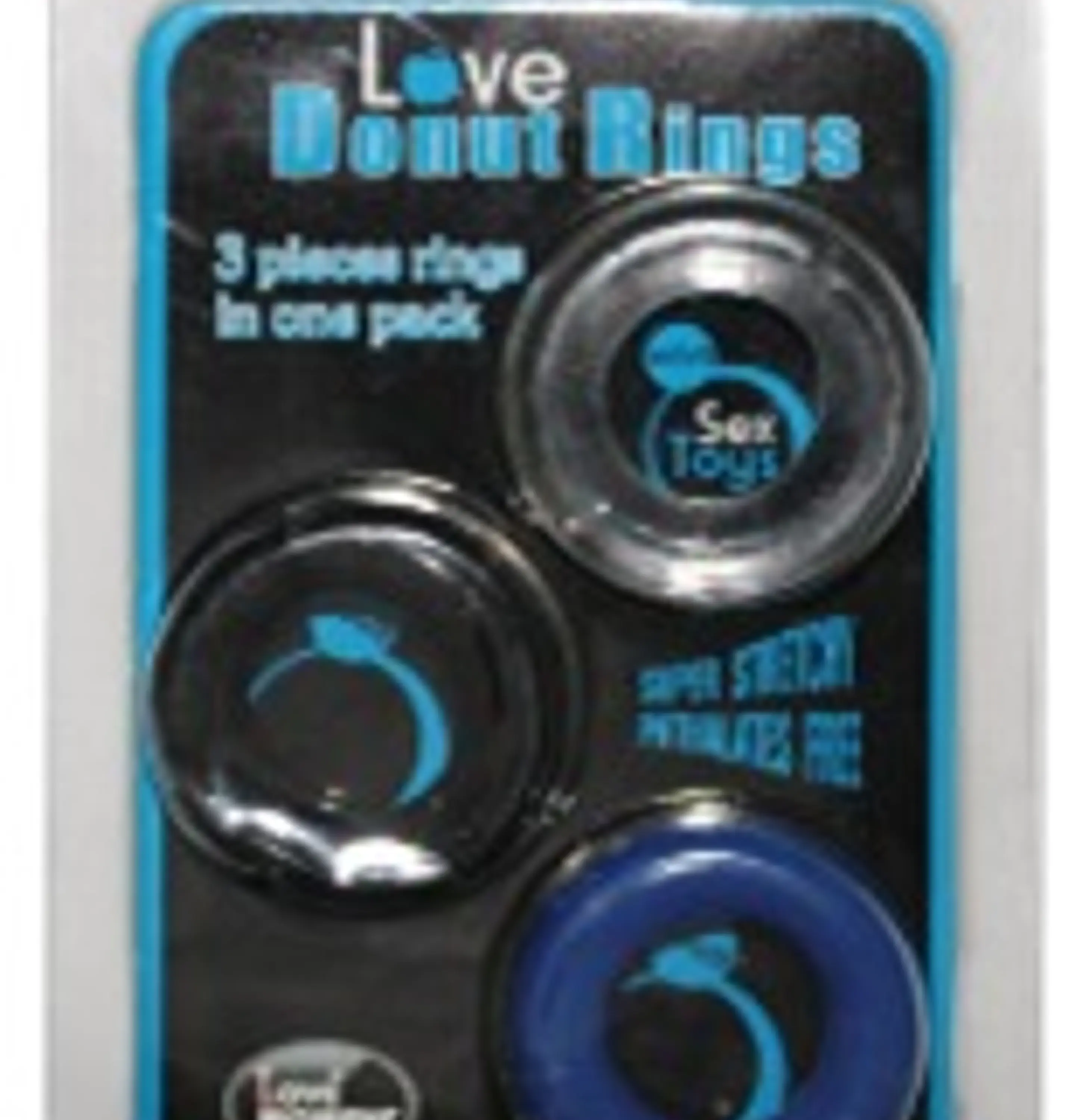 Tres Anillos Retardante Para Pene Kit 3