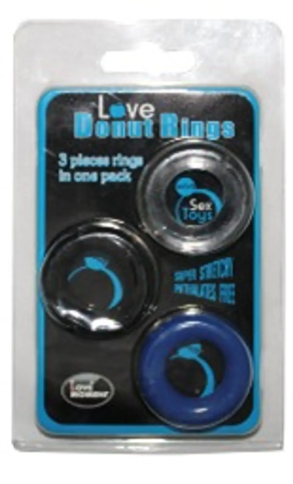 Tres Anillos Retardante Para Pene Kit 3