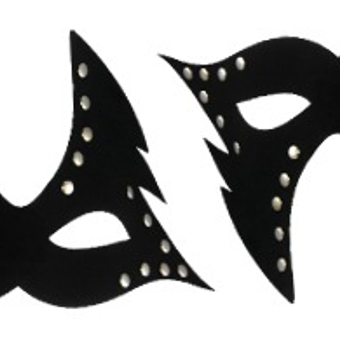 MASCARA CUERO SINTETICO NEGRO 1