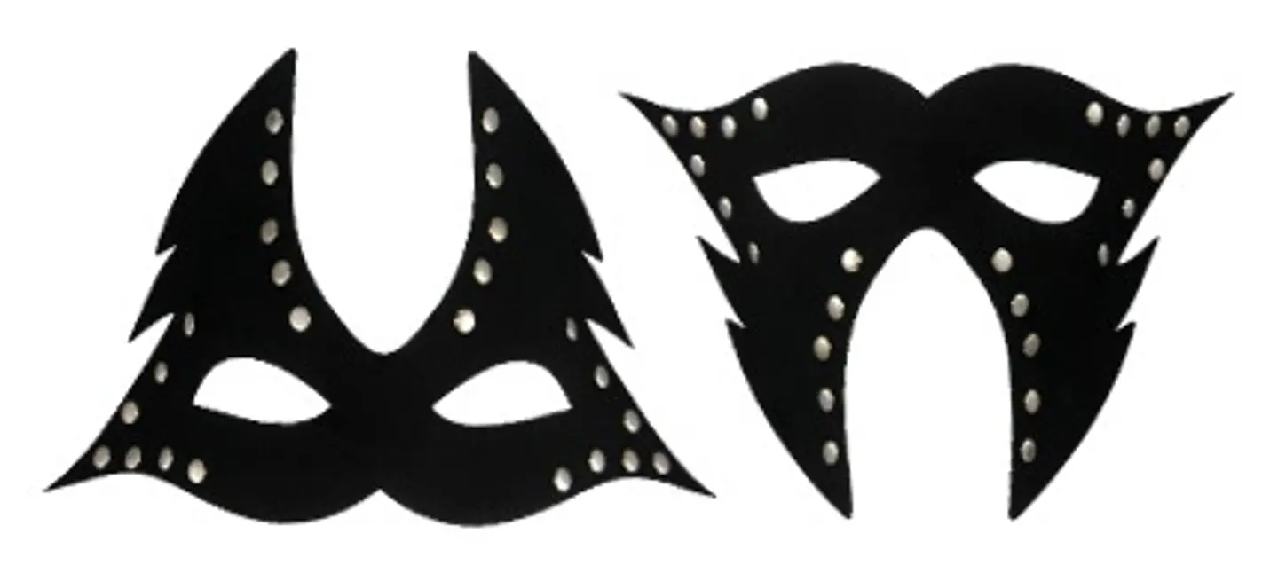 MASCARA CUERO SINTETICO NEGRO 1