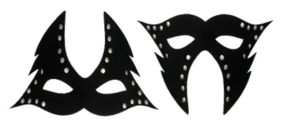 MASCARA CUERO SINTETICO NEGRO 1