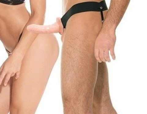 Arnes Vibrador Piel Para Hombre