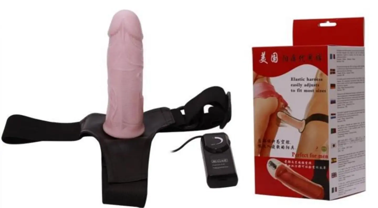 Arnes Vibrador Piel Para Hombre 3