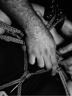 CUERDA NEGRA BONDAGE