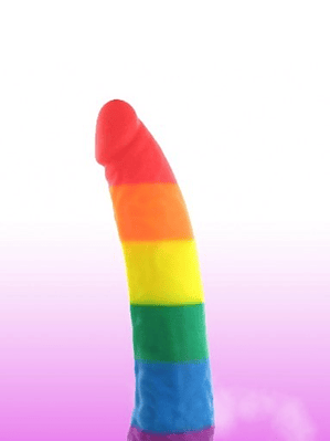 Dildo Realístico Arco Iris
