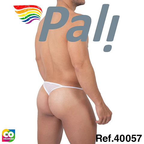 TANGA HILO EN MALLA 