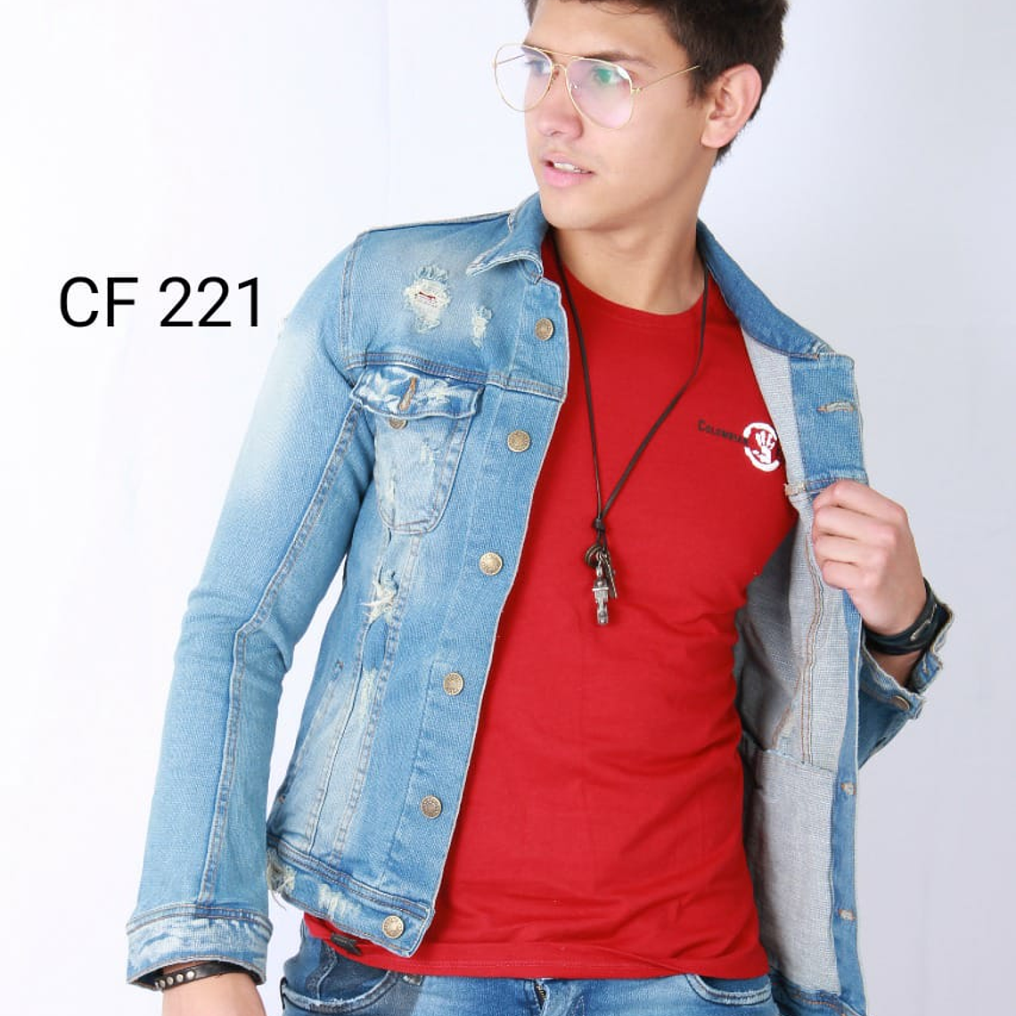 CHAQUETA EN JEANS 221 1