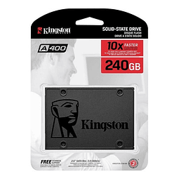Disco duro solido 240 GB Kingston A400 